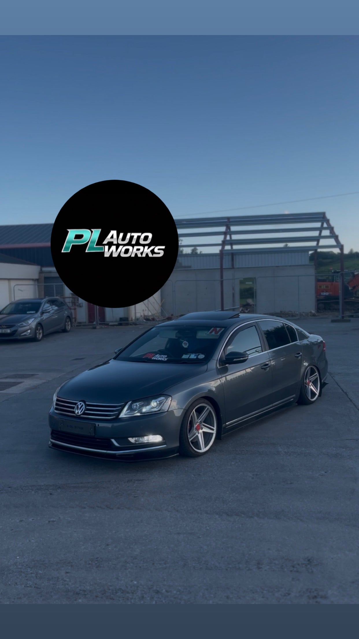 B7 Passat Splitter