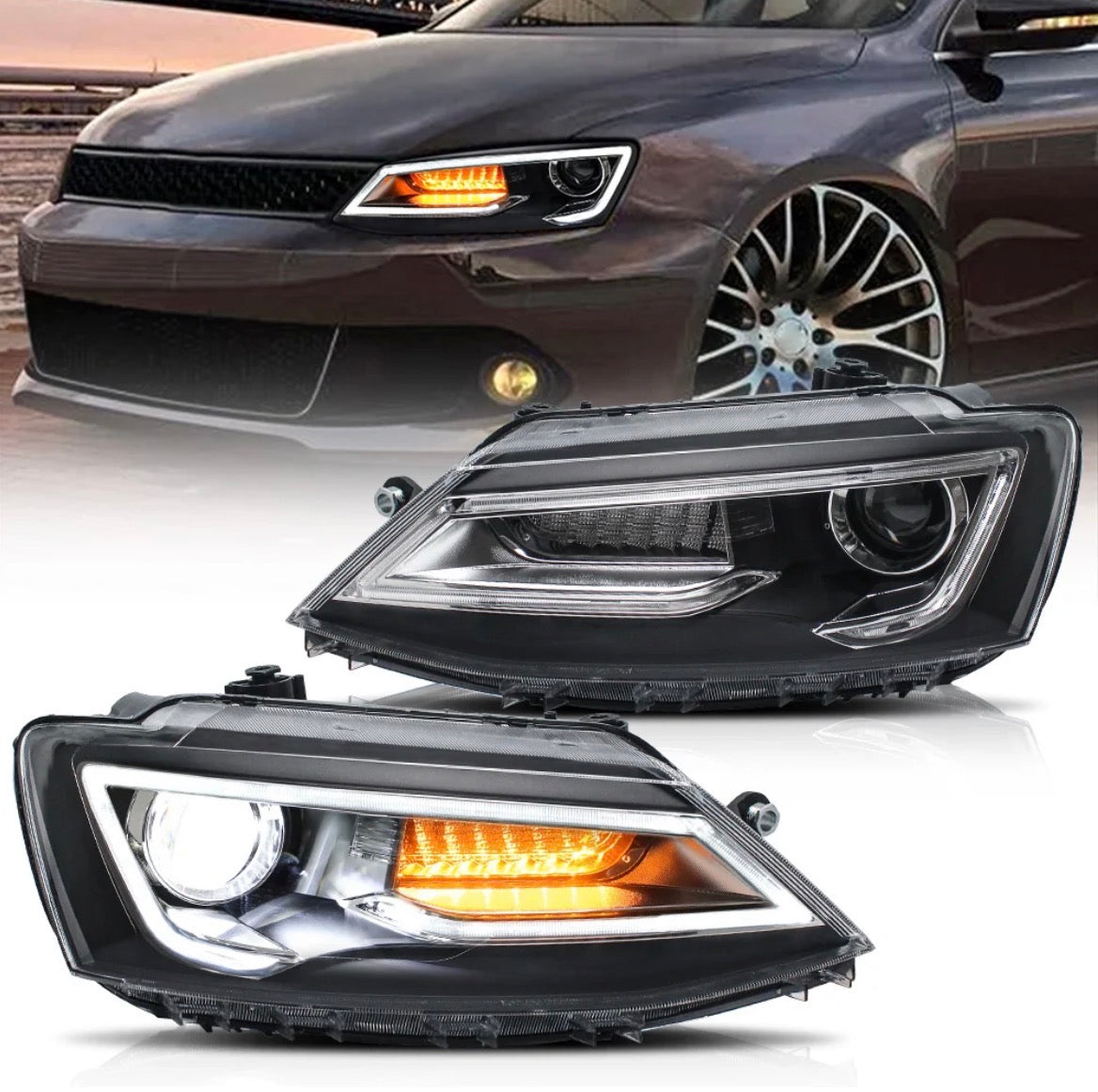 MK6 Jetta VLAND Headlights