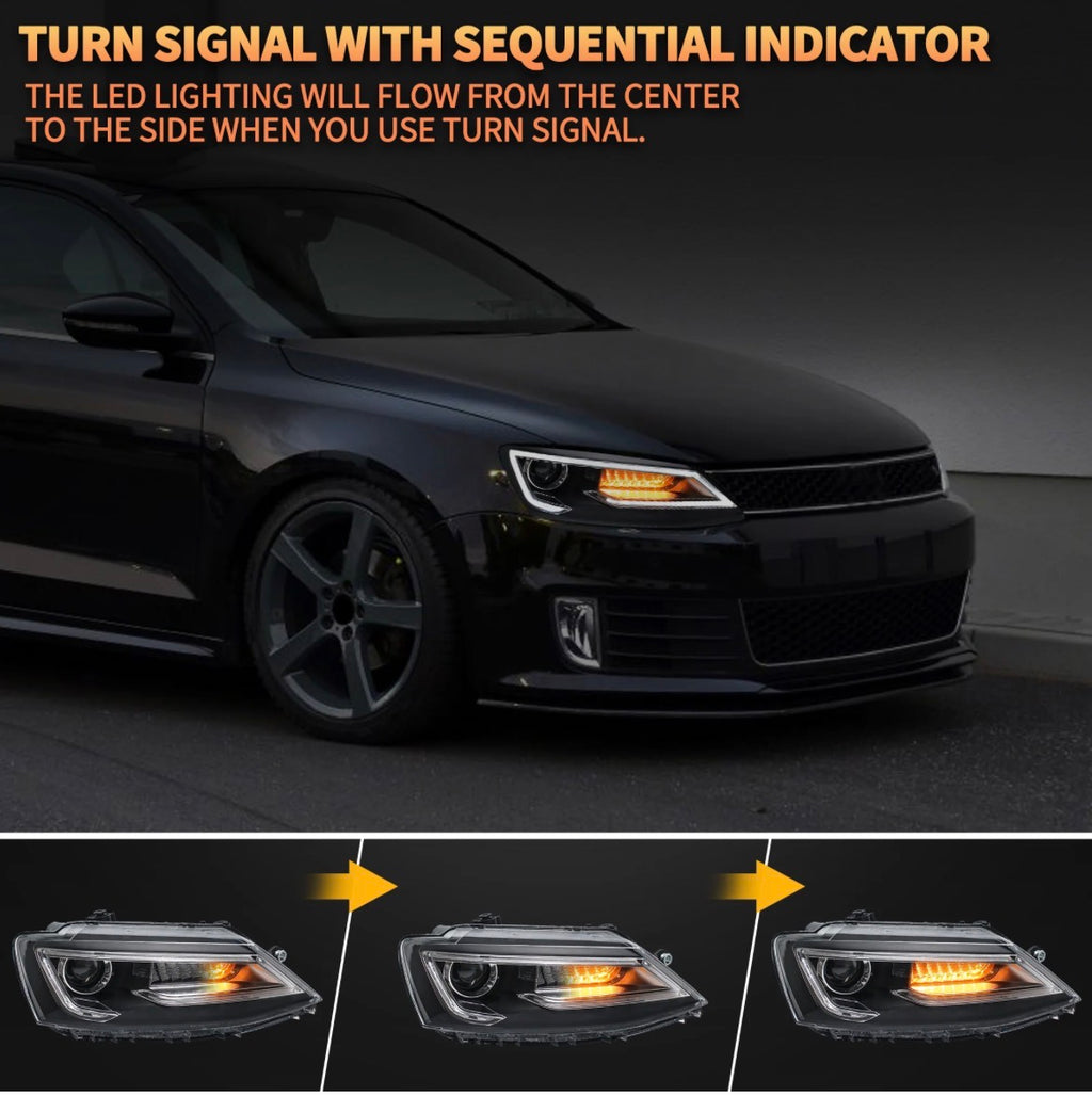 MK6 Jetta VLAND Headlights