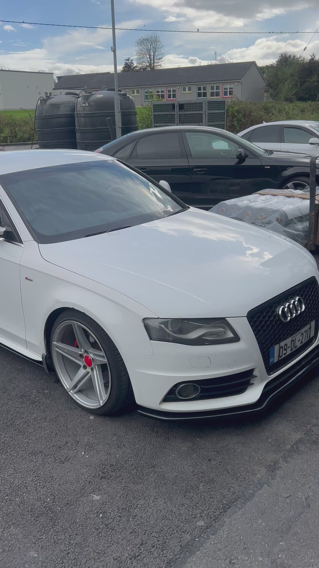 Audi a4 b8 full kit (style 2 splitter